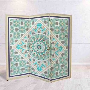 Biombo Decorativo Mandala Relajante #12 Ideal para Cualquier Espacio