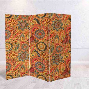 Biombo Decorativo de Mandala Clásica #15 Elegancia y Estilo