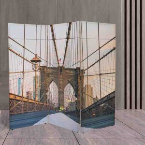Biombo Decorativo Puente de Brooklyn #17