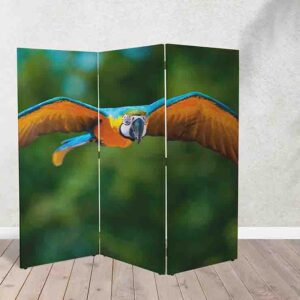 Biombo Decorativo de Aves Cantoras #17 - Melodía y Belleza en tu Espacio