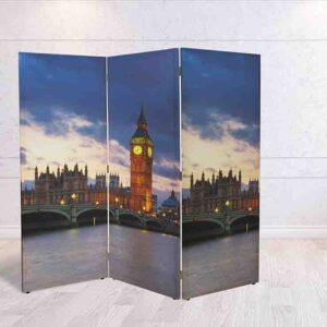 Separador de Espacios Big Ben de Londres Estilo Clásico #18
