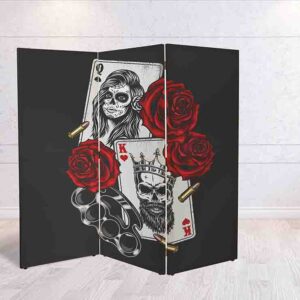 Separador de Espacios de Tela Estilo Calaveras Mexicanas #2