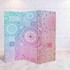 Mandala Celestial en Biombo Plegable #20 Separador de Ambientes