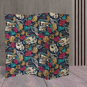 Divisor de Espacios Temático de Calaveras en Tela #4