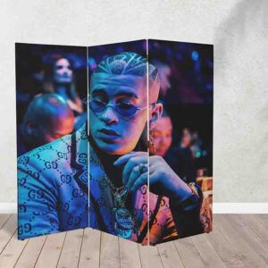 Biombo Bad Bunny - Energía Urbana para tu Hogar