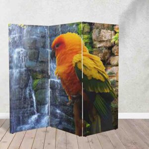 Biombo de Aves Marinas #7 - Decoración Única y Funcionalidad