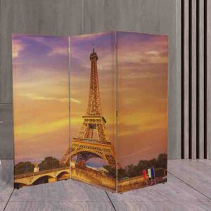 Torre Eiffel en tu Hogar Biombo Separador de Espacios #7