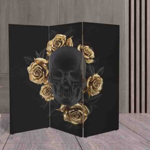Divisor de Espacios Estilo Calaveras Góticas #8