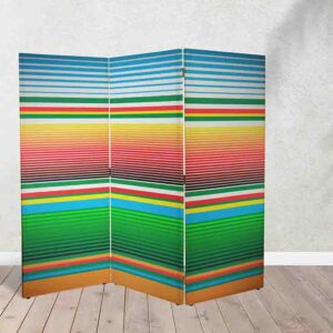 Separador de Espacios con Temática Mexicana y Colores Vivos Modelo #8