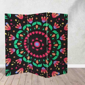 Biombo Decorativo con Inspiración Mexicana para Espacios Únicos #9
