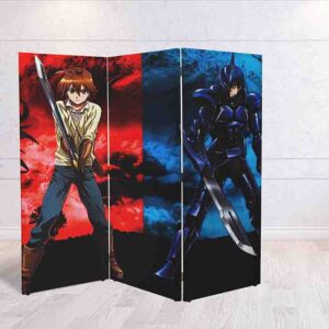 Akame ga Kill Biombo Decorativo #2 Separador de Espacios para Otakus