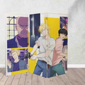 Separador de Espacios Banana Fish #1 Biombo Decorativo para Fans del Anime