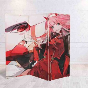 Biombo Decorativo Darling in the FranXX Estilo Moderno y Otaku