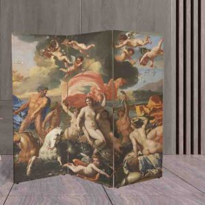 Biombo El Nacimiento de Venus de Nicolas Poussin #15 Separador de Espacios Clásico