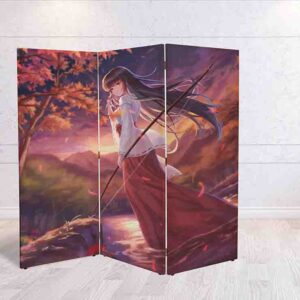 Inuyasha Biombo Decorativo #2 Separador de Espacios Temático