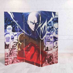 One Punch Man Biombo #1 Separador de Espacios para Amantes del Anime