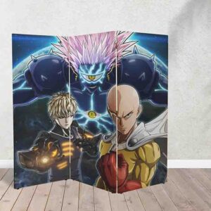 Separador de Espacios One Punch Man #2 Biombo Decorativo de Anime