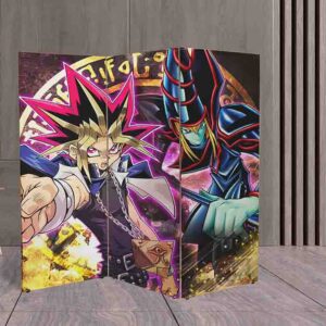 Biombo Decorativo Yu-Gi-Oh #1 Separador de Espacios con Estilo Otaku
