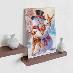 Pintura de navidad decorativa Tiernos 001