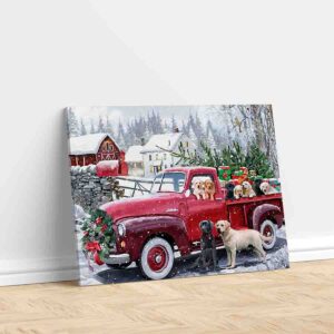 Cuadros navideños decorativos Vintage 003