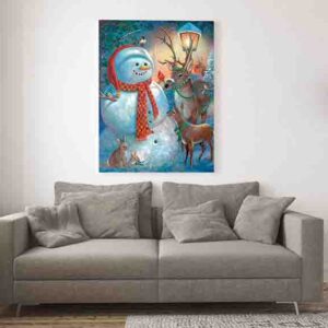 Cuadros navideños decorativos Renos 003