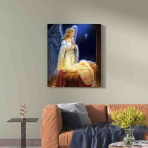 Pintura de navidad decorativa Nacimientos 004
