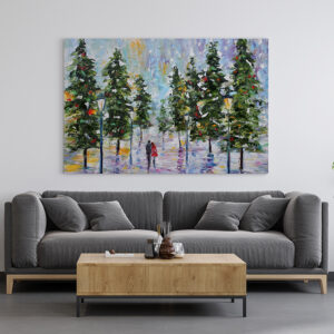 Cuadros navideños decorativos Elegantes 005