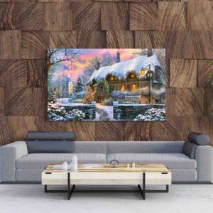 Pintura de navidad decorativa 005