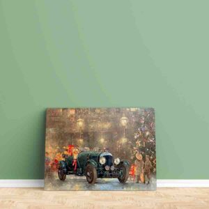 Pintura de navidad decorativa Vintage 006