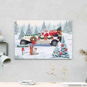 Cuadros decorativos navideños en canvas 007