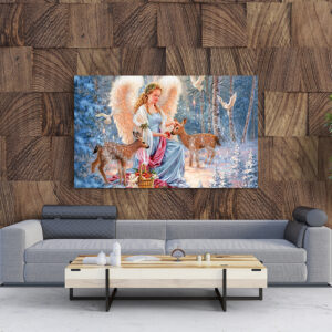 Cuadros navideños decorativos Angeles 007