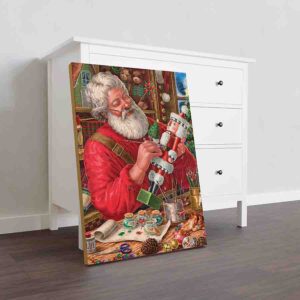 Cuadros navideños decorativos Santa 007