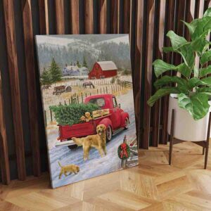 Cuadros decorativos navideños en canvas 019
