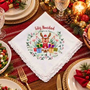 Servilletas navidad de tela Mod. 1