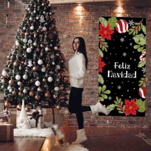 Letreros de feliz navidad gigantes Mod. 10H