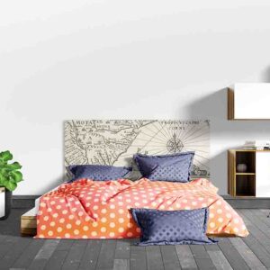 Cabeceras de cama en madera modernas De Mapas Mod.10