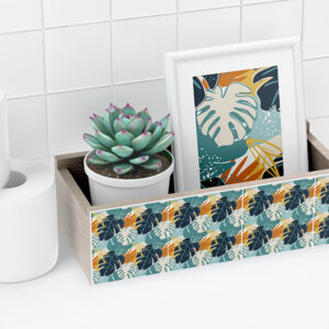 Azulejos adhesivos 10 mosaicos Hojas