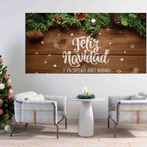 Adornos de navidad poster gigante Mod. 14H