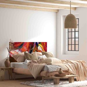 Cabezal de cama de madera Minimalista Mod.15