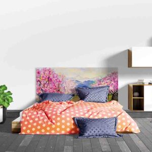 Respaldo cama de madera De Paisajes Mod.18