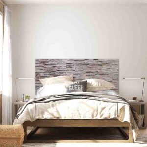 Respaldo para cama de madera estilo De Piedras Mod.1