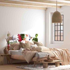 Respaldo cama de madera De Aves Mod.1