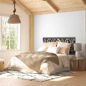 Respaldo para cama de madera Vintage Mod.1