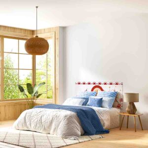 Respaldo para cama de madera De Flores Mod.1
