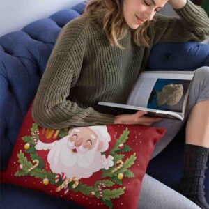 Fundas De Almohadas Navideñas Mod. N2