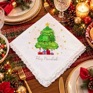 Servilletas de navidad de tela Mod. 2