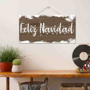 Decoraciones navidad letrero Mod.9
