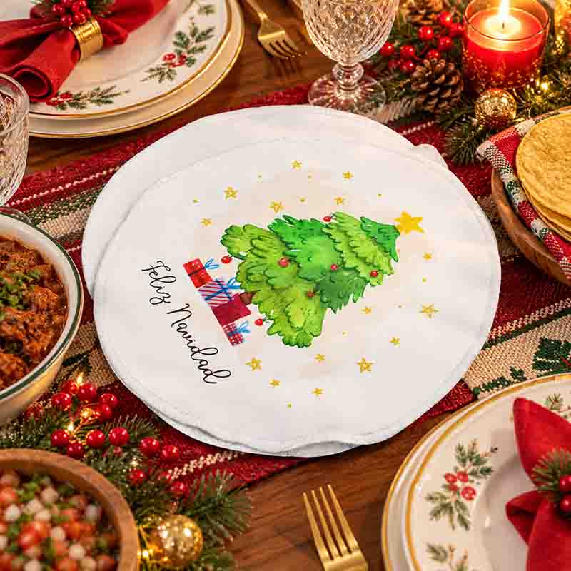 Tortillero de tela navideño Mod. 4 - Imagen 2