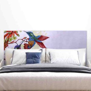 Cabezal de cama de madera estilo De Aves Mod.4