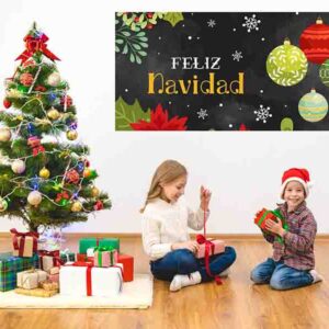 Letrero feliz navidad enorme Mod. 5H